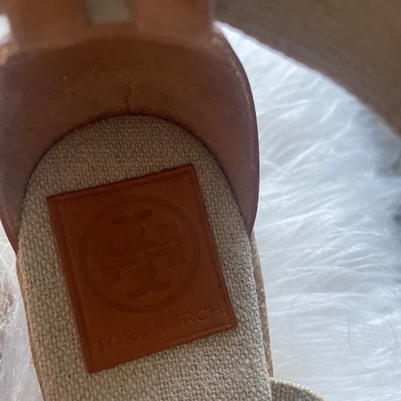 Tory Burch crisscross wedge is a graphic take on a classic. - Picture 5 of 6